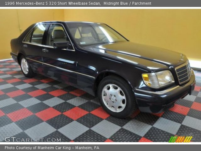 1996 Mercedes-Benz S 320 Short Wheelbase Sedan in Midnight Blue