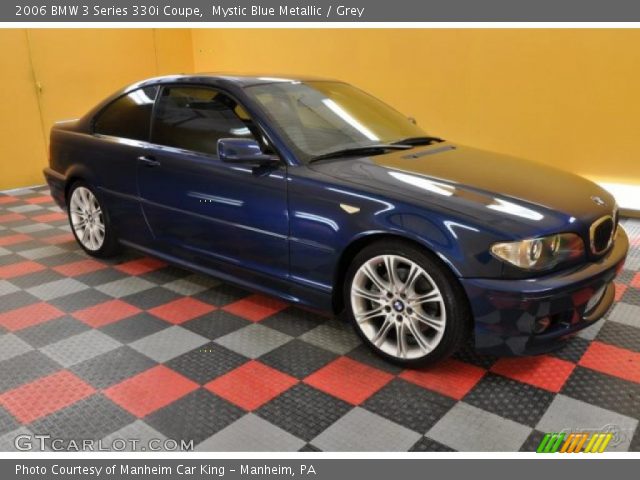 2006 BMW 3 Series 330i Coupe in Mystic Blue Metallic