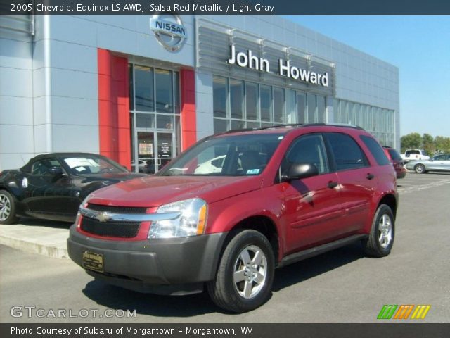 2005 Chevrolet Equinox LS AWD in Salsa Red Metallic