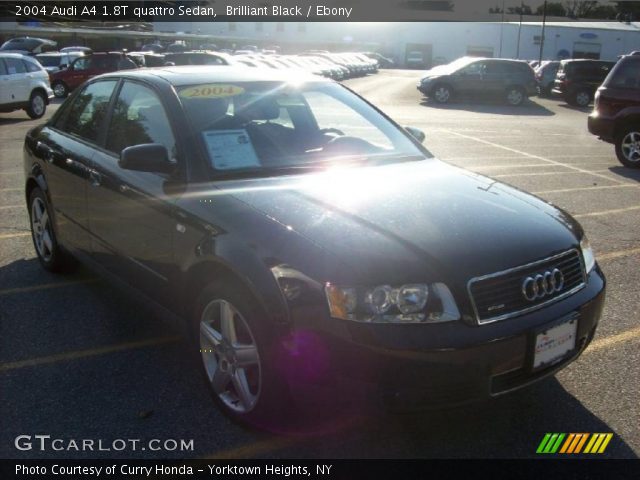 2004 Audi A4 1.8T quattro Sedan in Brilliant Black
