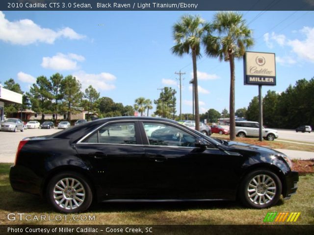2010 Cadillac CTS 3.0 Sedan in Black Raven