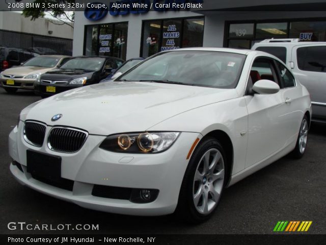 2008 BMW 3 Series 328xi Coupe in Alpine White