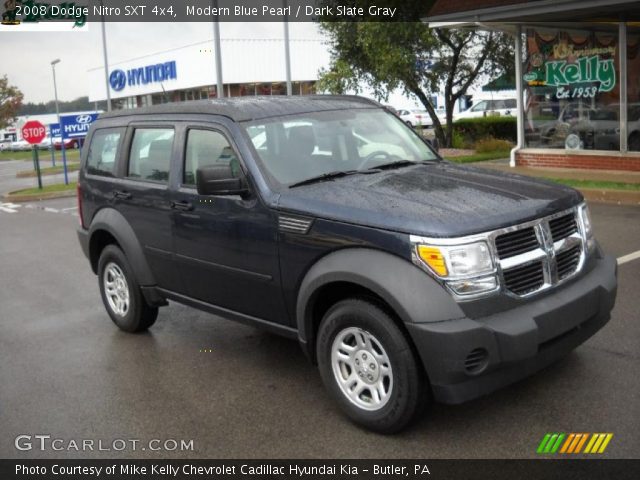 2008 Dodge Nitro SXT 4x4 in Modern Blue Pearl