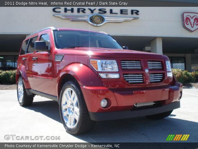 2011 Dodge Nitro Heat in Inferno Red Crystal Pearl