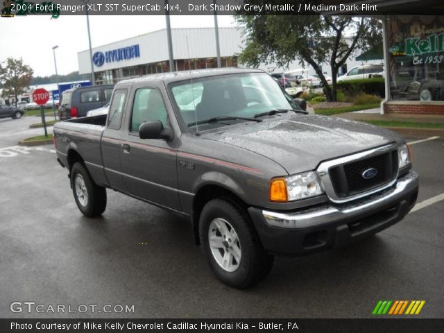 2004 Ford Ranger XLT SST SuperCab 4x4 in Dark Shadow Grey Metallic