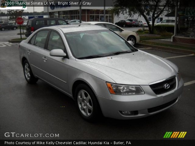 2006 Hyundai Sonata LX V6 in Bright Silver