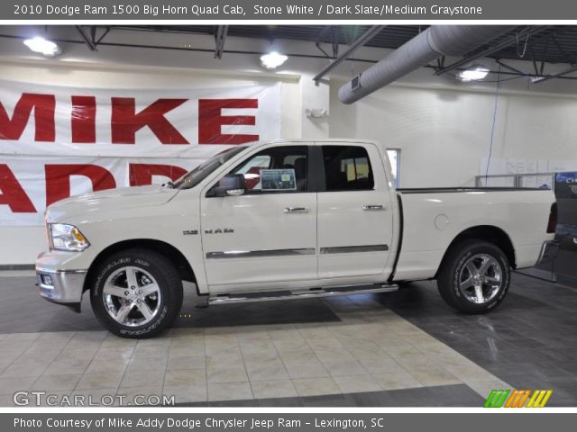 2010 Dodge Ram 1500 Big Horn Quad Cab in Stone White