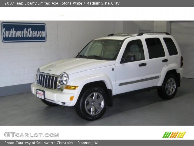 2007 Jeep Liberty Limited 4x4 in Stone White