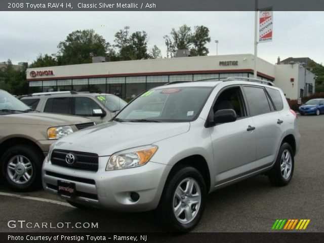 2008 Toyota RAV4 I4 in Classic Silver Metallic