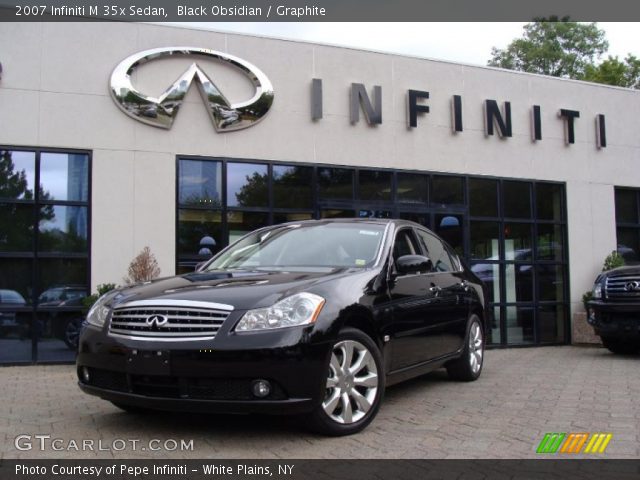 2007 Infiniti M 35x Sedan in Black Obsidian