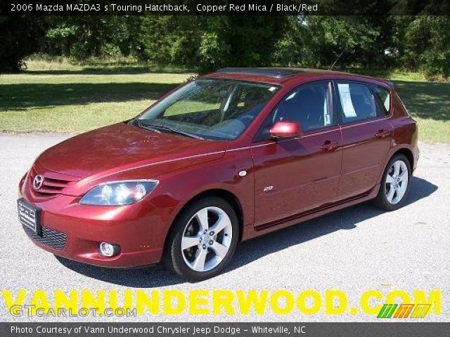2006 Mazda MAZDA3 s Touring Hatchback in Copper Red Mica