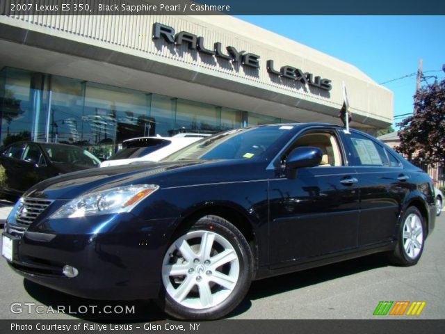 2007 Lexus ES 350 in Black Sapphire Pearl