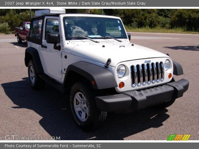 2007 Jeep Wrangler X 4x4 in Stone White