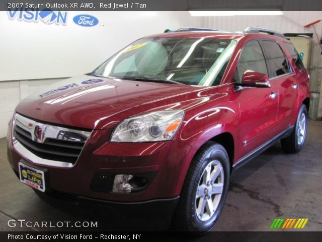 2007 Saturn Outlook XR AWD in Red Jewel