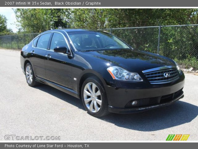 2007 Infiniti M 35x Sedan in Black Obsidian