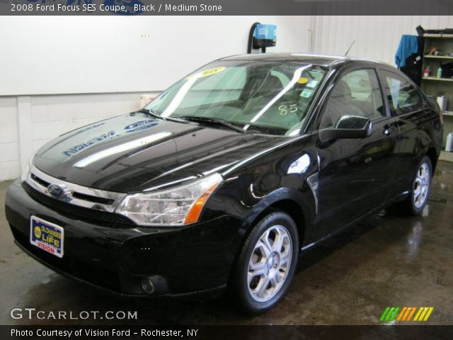 2008 Ford Focus SES Coupe in Black