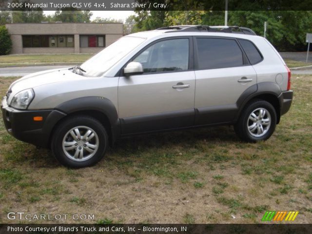 2006 Hyundai Tucson GLS V6 4x4 in Sahara Silver