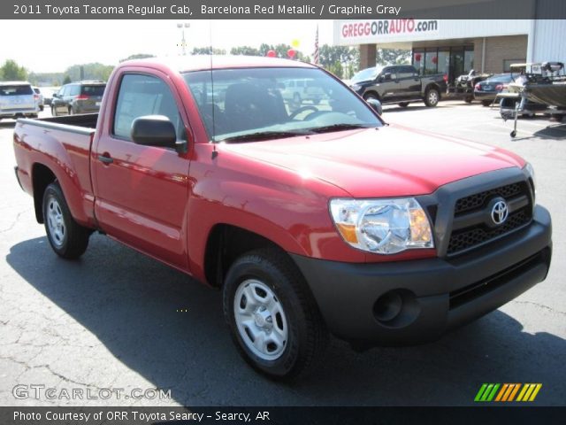 2011 Toyota Tacoma Regular Cab in Barcelona Red Metallic