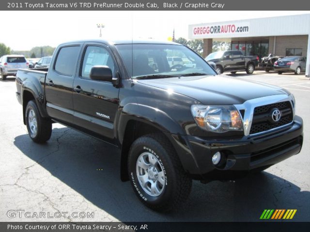 2011 Toyota Tacoma V6 TRD PreRunner Double Cab in Black