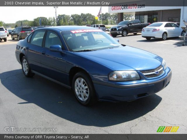 2003 Chevrolet Impala  in Superior Blue Metallic