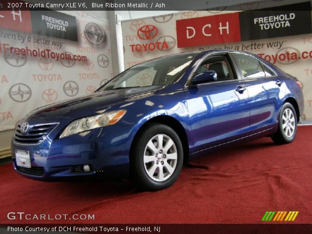 2007 Toyota Camry XLE V6 in Blue Ribbon Metallic
