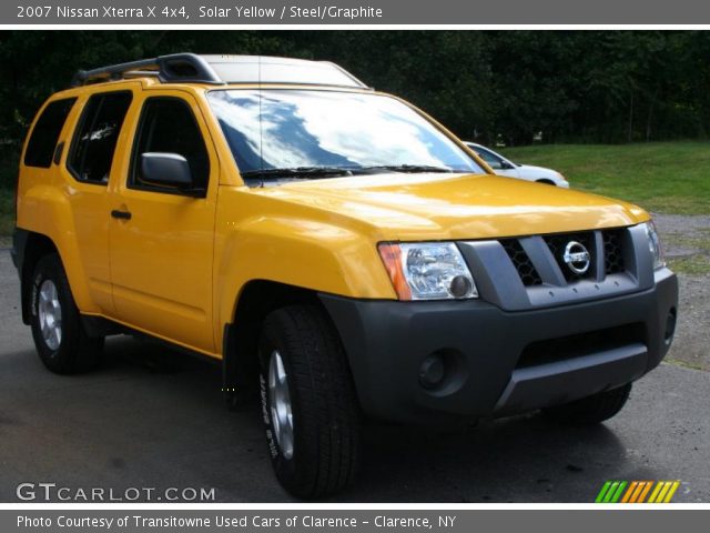2007 Nissan Xterra X 4x4 in Solar Yellow