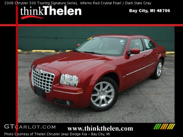 2008 Chrysler 300 Touring Signature Series in Inferno Red Crystal Pearl