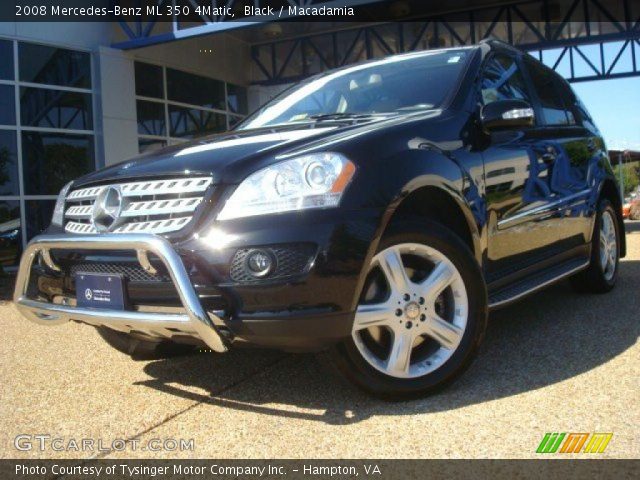 2008 Mercedes-Benz ML 350 4Matic in Black