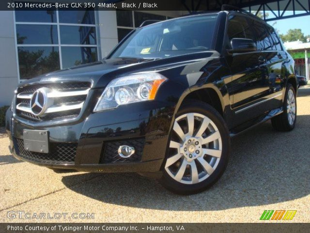 2010 Mercedes-Benz GLK 350 4Matic in Black