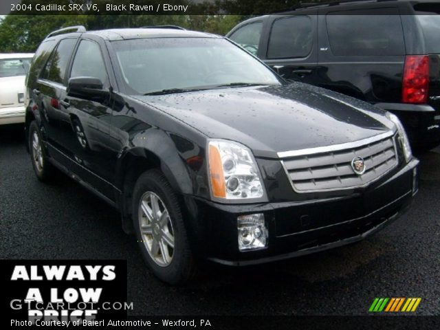2004 Cadillac SRX V6 in Black Raven