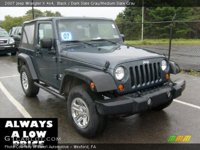 2007 Jeep Wrangler X 4x4 in Black