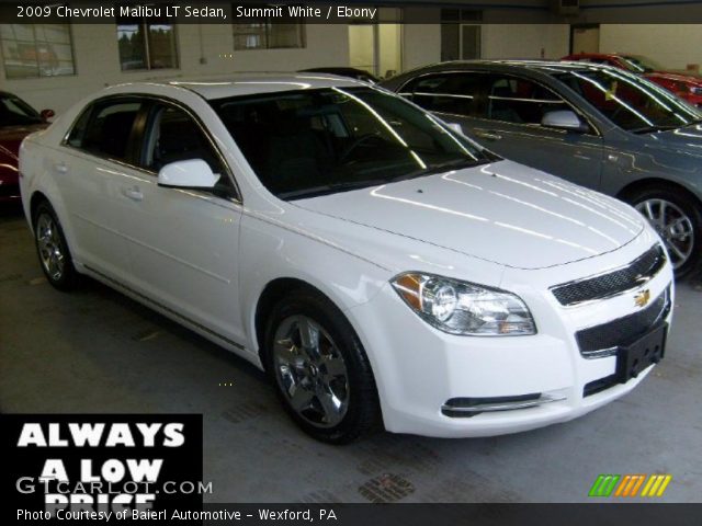 2009 Chevrolet Malibu LT Sedan in Summit White