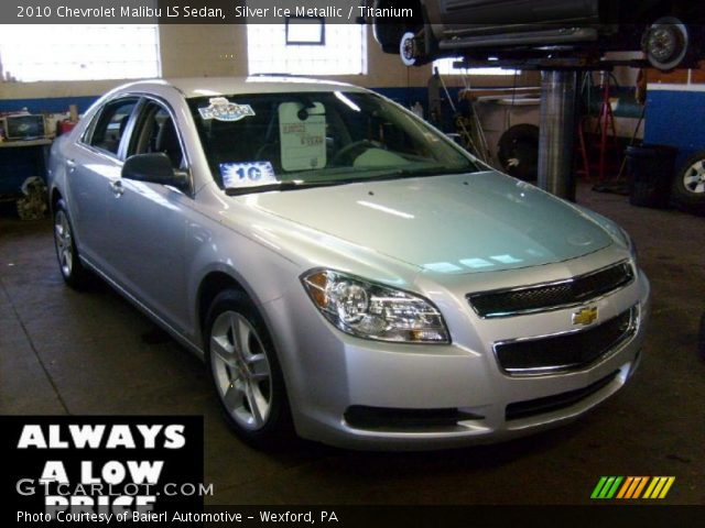 2010 Chevrolet Malibu LS Sedan in Silver Ice Metallic
