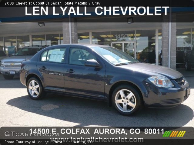 2009 Chevrolet Cobalt LT Sedan in Slate Metallic