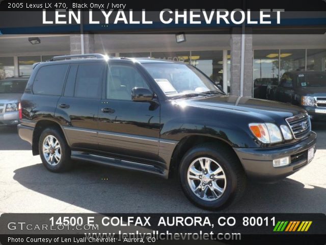 2005 Lexus LX 470 in Black Onyx