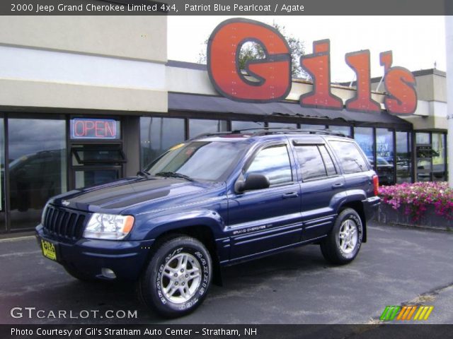 2000 Jeep Grand Cherokee Limited 4x4 in Patriot Blue Pearlcoat