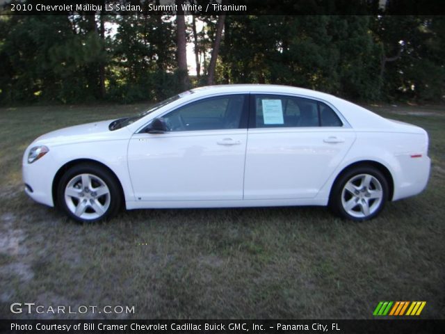 2010 Chevrolet Malibu LS Sedan in Summit White