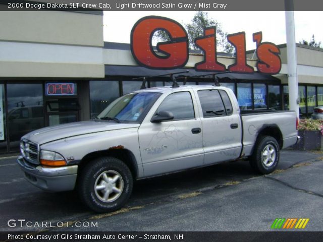 2000 Dodge Dakota SLT Crew Cab in Light Driftwood Satin Glow