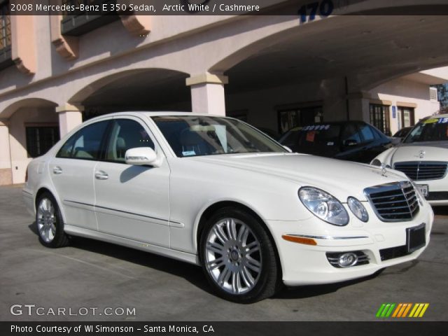 2008 Mercedes-Benz E 350 Sedan in Arctic White