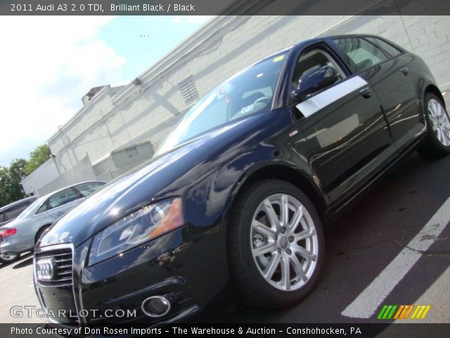 2011 Audi A3 2.0 TDI in Brilliant Black