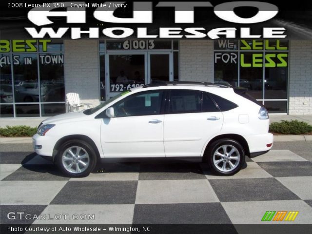2008 Lexus RX 350 in Crystal White