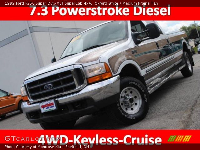 1999 Ford F350 Super Duty XLT SuperCab 4x4 in Oxford White