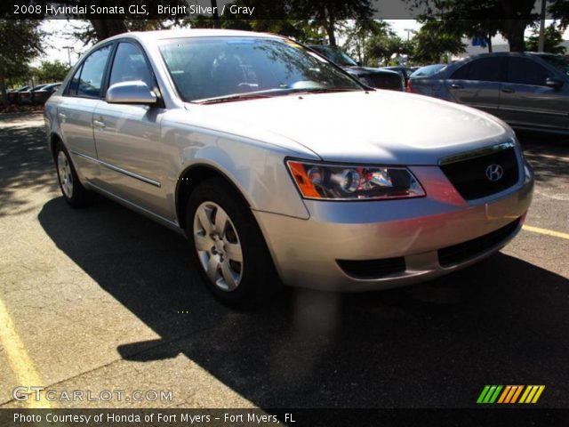 2008 Hyundai Sonata GLS in Bright Silver