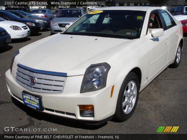 2007 Cadillac CTS Sedan in White Diamond