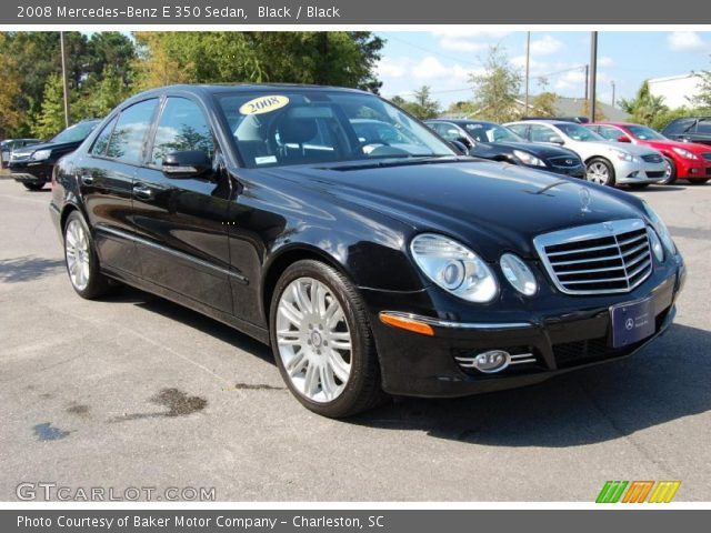 2008 Mercedes-Benz E 350 Sedan in Black