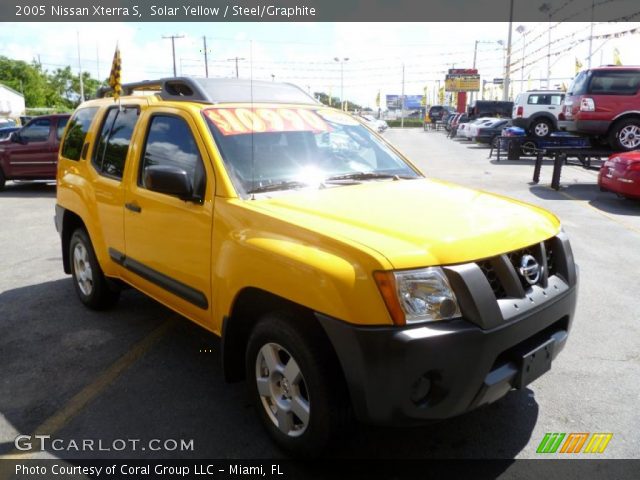2005 Nissan Xterra S in Solar Yellow