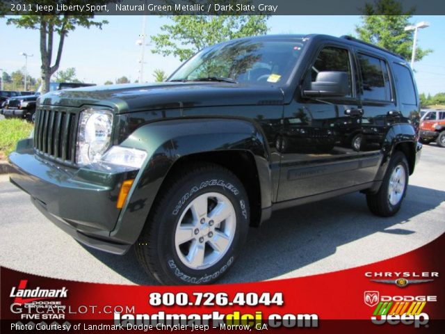 2011 Jeep Liberty Sport in Natural Green Metallic