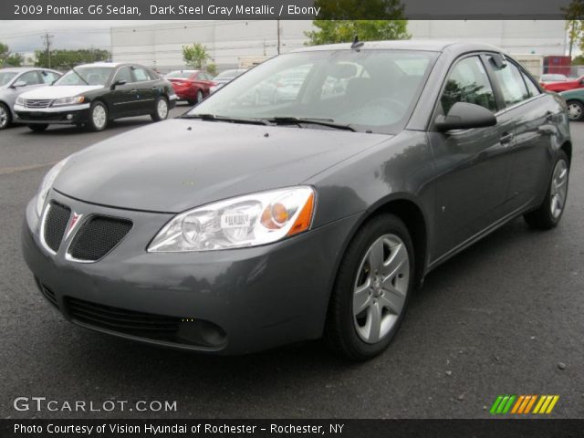2009 Pontiac G6 Sedan in Dark Steel Gray Metallic