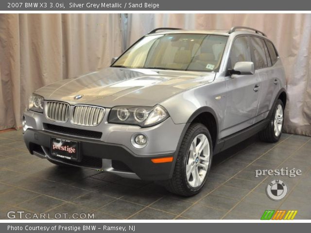 2007 BMW X3 3.0si in Silver Grey Metallic