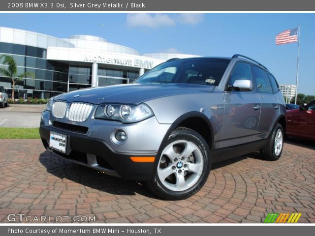 2008 BMW X3 3.0si in Silver Grey Metallic